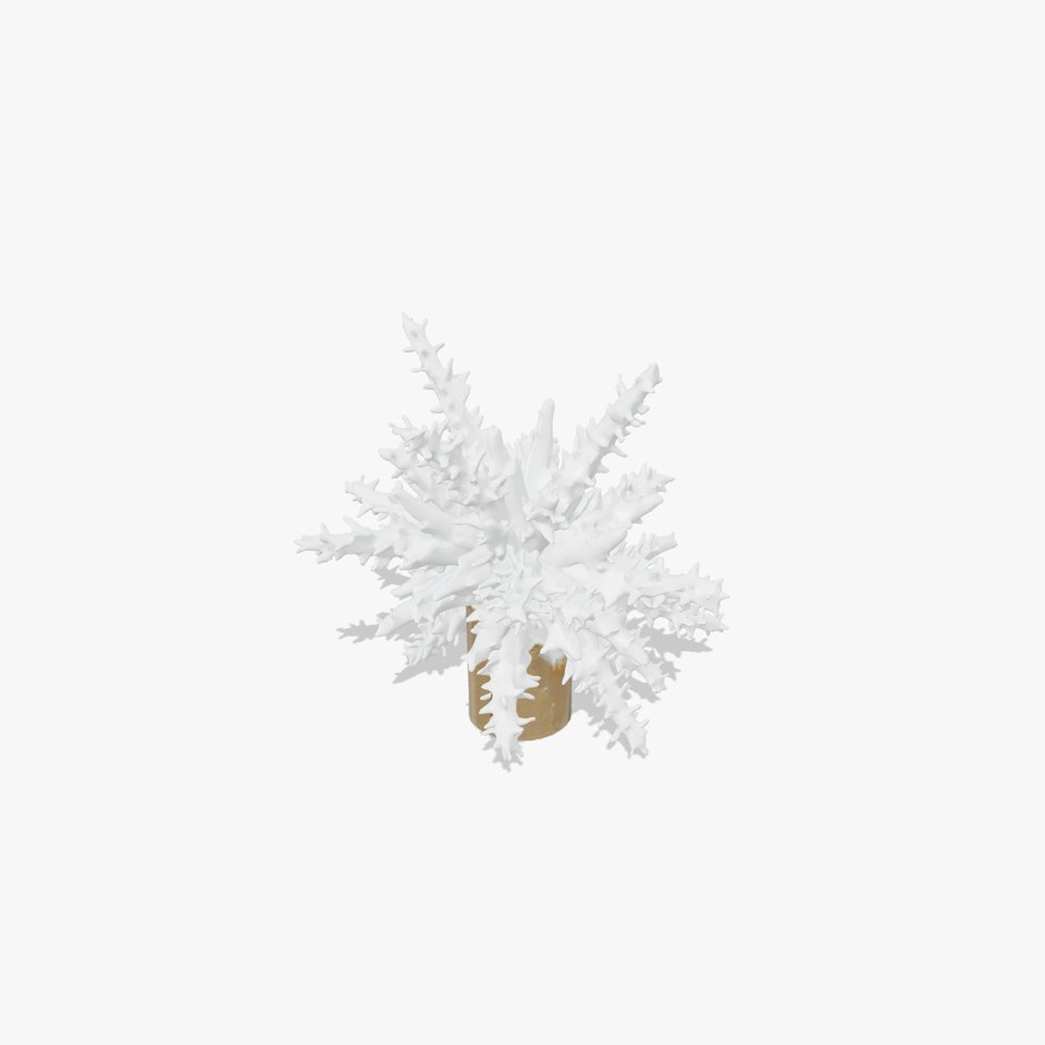 Elegant Icicle Decoration Sculpture Model